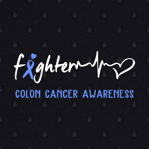 Colon Cancer Awareness Support Colon Cancer Fighter Gifts by ThePassion99